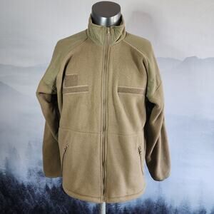 AOS Tactical Theros Polartec Tan (499) Fleece Jacket | Men's Large